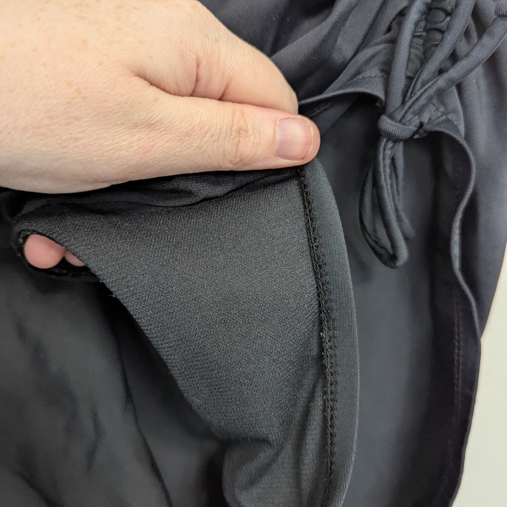 Ruby Ribbon Ruched‎ High Rise Swim Bottom Full Coverage - Picture 5 of 9